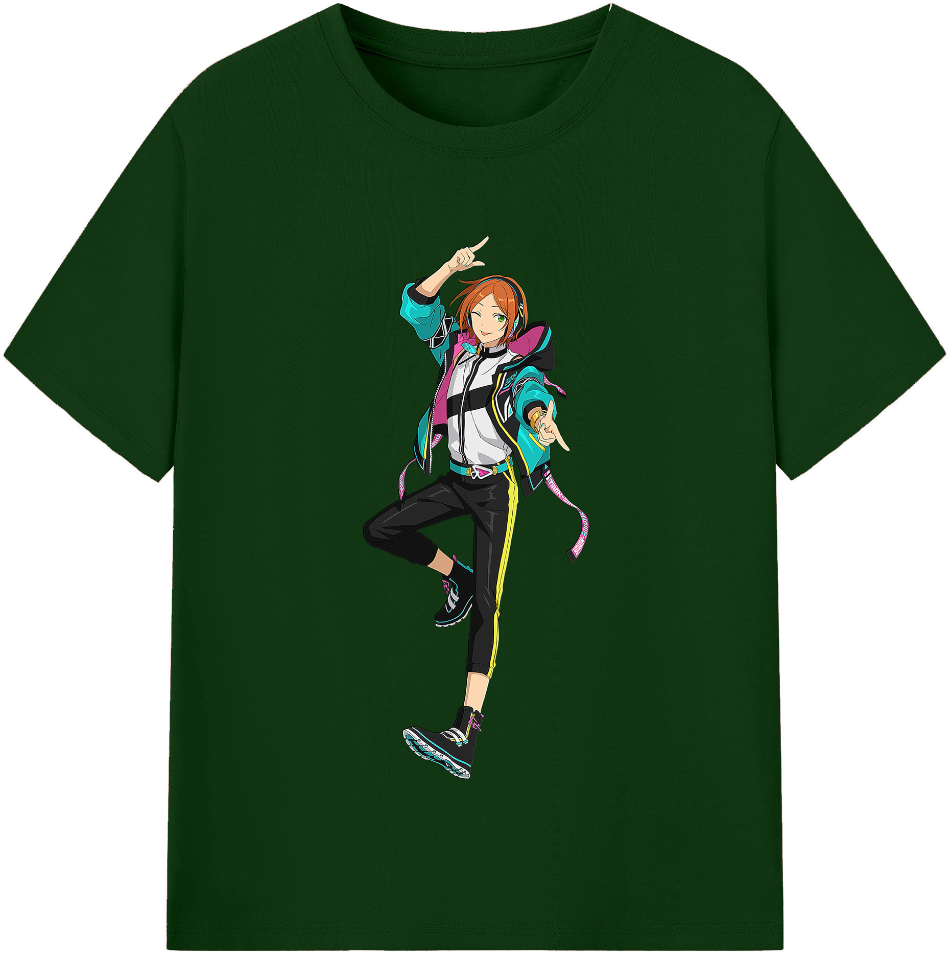 （画像用） あんさんぶるスターズ! Ensemble Stars 綿100％半袖Tシャツ（フロントプリント）